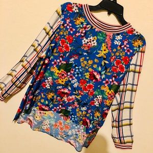 Zara Floral Long Sleeves Top!